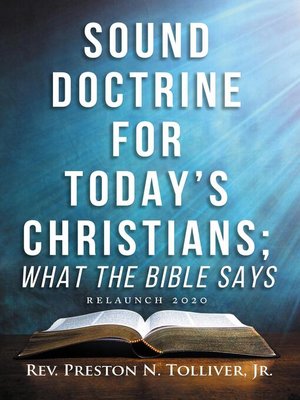 cover image of Sound Doctrine for Today's Christians